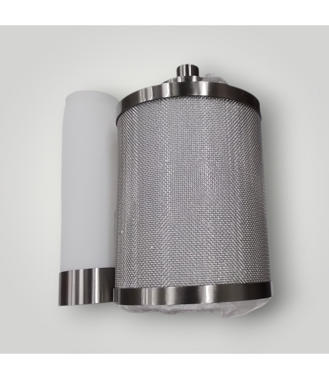 50094 17-in H Brushed Nickel Outdoor Wall Light