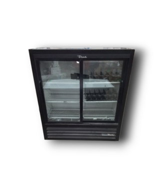 50107 Two Section Convenience Store Cooler 54-in H