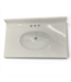 50108 White Cultured Marble Sink Top 31" x 19"