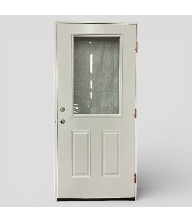 50109 1/2 Lite White Prehung Exterior Door 36" x 80"