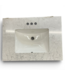 50119 Grey Marble Carrara White Sink Top 30" x 22"