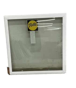 50114 White Vinyl Fixed Square Window 47.75" x 47.75"