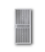 50124 White Steel Security Screen Door 36"W x 81"H