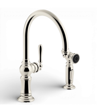 50132 Artifacts Vibrant Kitchen Faucet With Sprayer
