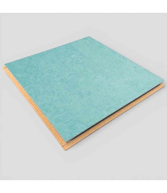 50136 Marmoleum Cinch Aqua Laminate Wood Flooring 270.8 sq. ft.