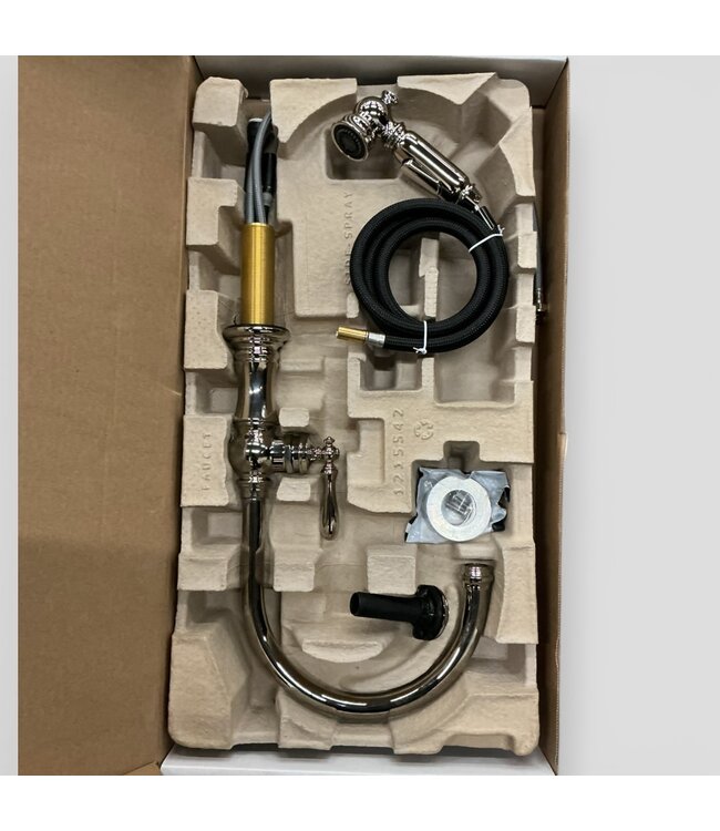 50132 Artifacts Vibrant Kitchen Faucet With Sprayer