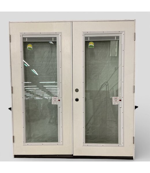 50142 Full-View Fiberglass French Door 72" x 80"