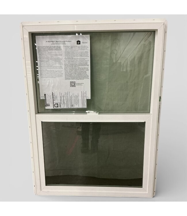 50153 White Single Hung Sliding Window 29.5"W x 40.5"H