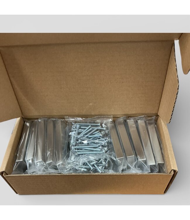 50165 Carter Steel Square Handle Drawer Pulls 25-pk