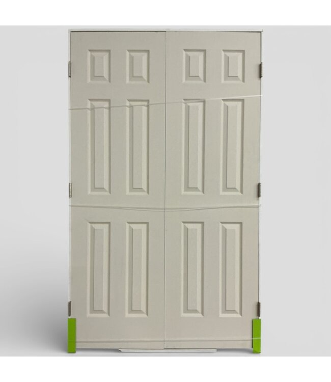 50173 French Prehung Hollow Core Interior Door 49"W x 81.75"H