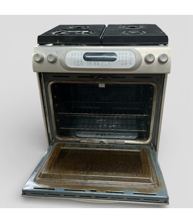 50174 Freestanding Gas Stainless Steel Stove 30"