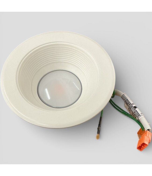 50175 White Adjustable 4" LED Retrofit Light