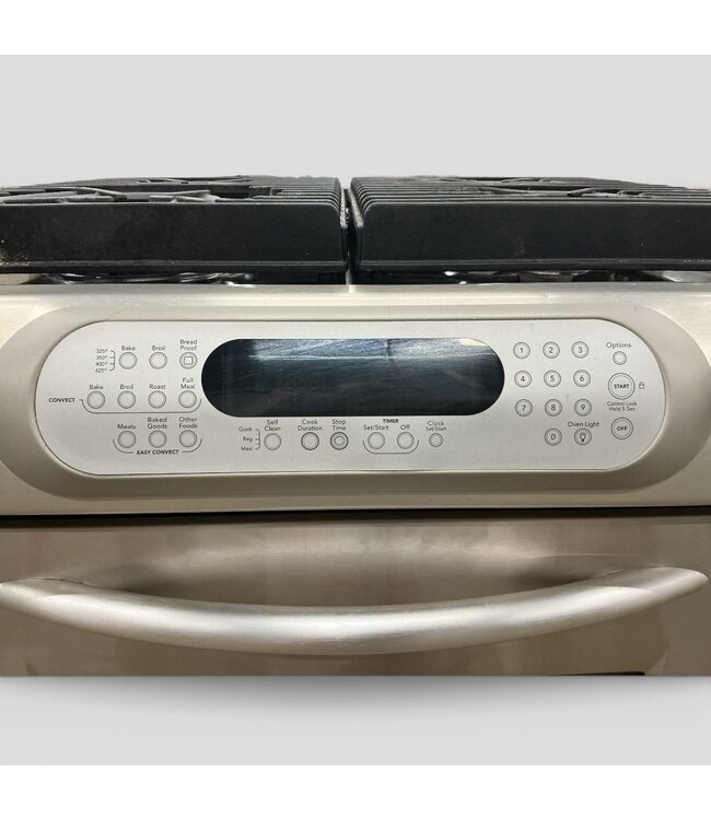 50174 Freestanding Gas Stainless Steel Stove 30"