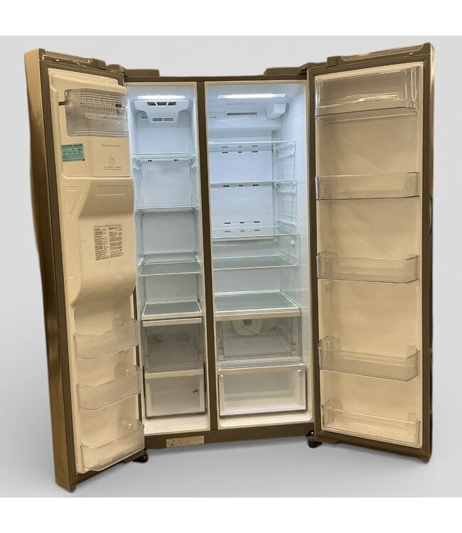 50195 Side-By-Side Stainless Steel Refrigerator
