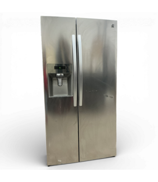 50195 Side-By-Side Stainless Steel Refrigerator