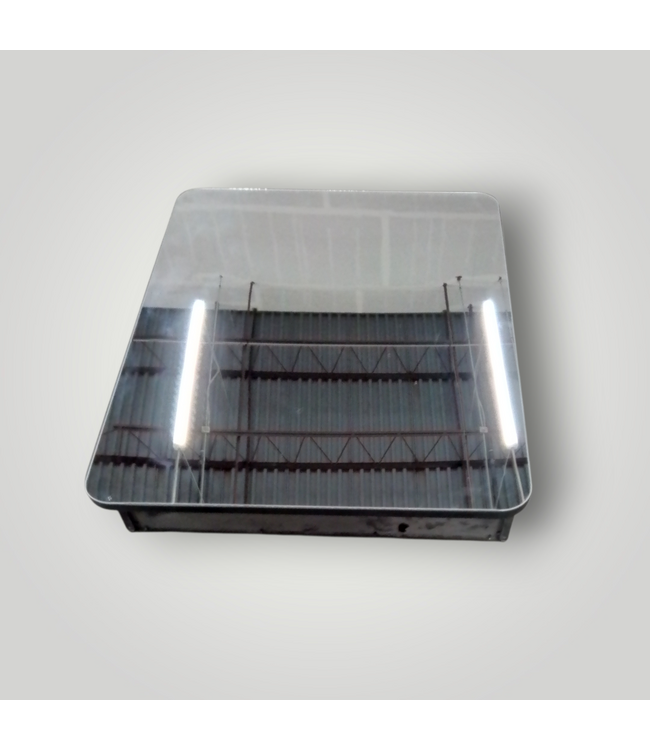 50200 Black Mirrored Medicine Cabinet 20-in x 26-in