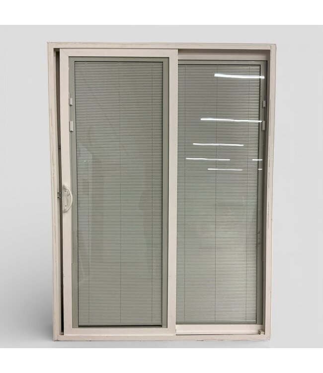 50201 Sliding Patio Door With Blinds 59.25"W x 79.5"H