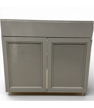 50212 Rhino Gray Sink Base Cabinet 36"W
