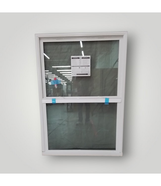 50243 White Vinyl Vertical Sliding Window 41.25"W
