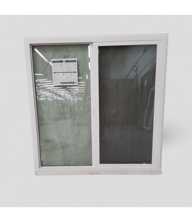 50247 White Vinyl Horizontal Sliding Window 47.5"W