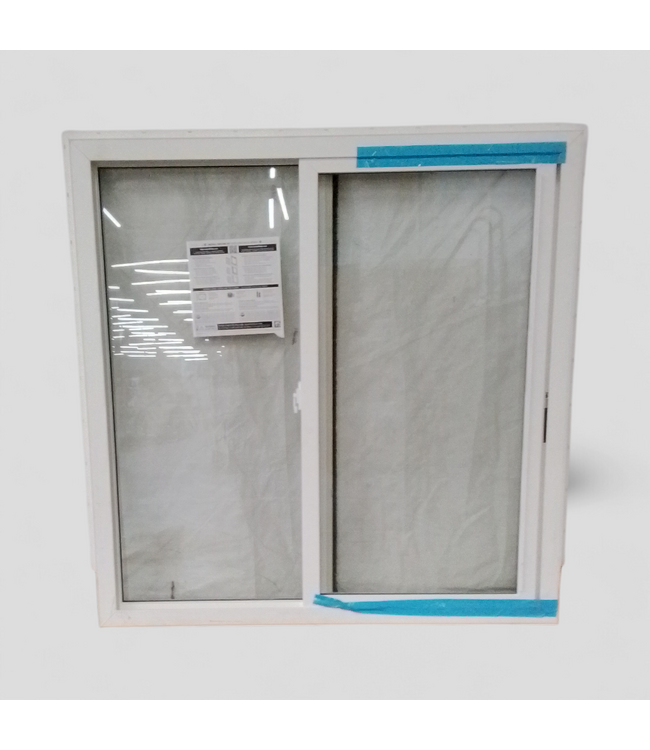 50248 White Vinyl Horizontal Sliding Window 47.5"W