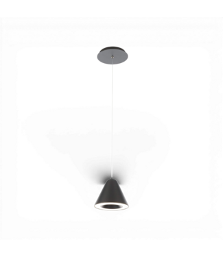 50267 LED 6-In Hanging Pendant Light in Black