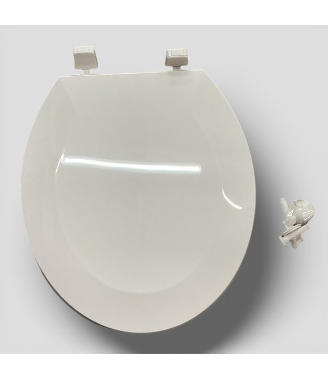 50273 White Round Toilet Seat