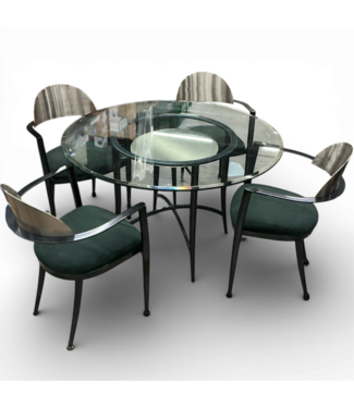 50275 Emerald Chairs & Table Set of 7-pcs