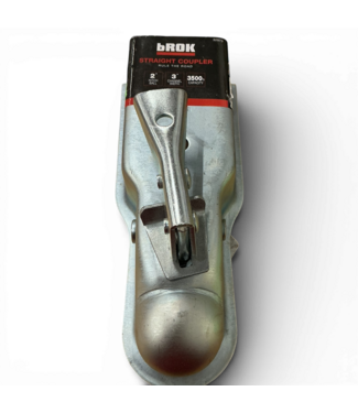 50278 Straight Coupler 2 Hitch Ball