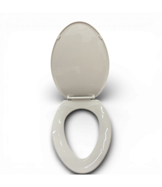 50279 White Elongated Toilet Seat