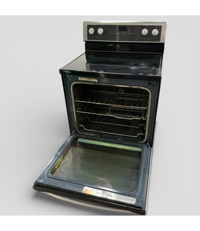 50284 Black 5-Burner Electric Range 30"W