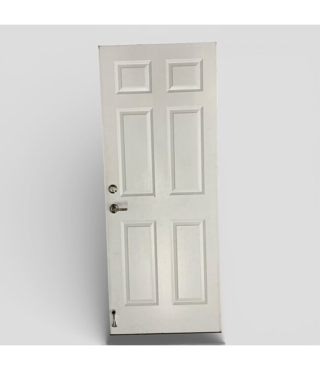 50286 Solid Core 6-Panel Exterior Door 32" x 80"