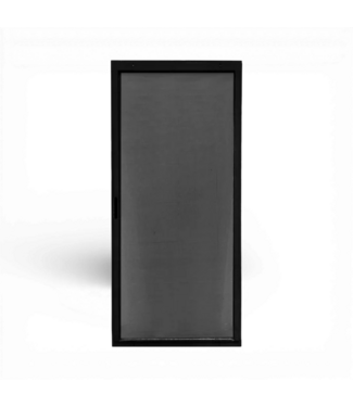 50288  36-in x 80-in Black Aluminum Screen Door