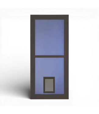 50291 Brown Aluminum Storm Door 36"W x 81"H