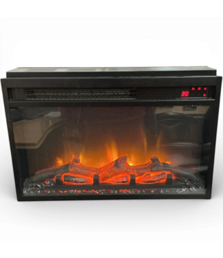 50293 Black Electric Fireplace 22.75"W