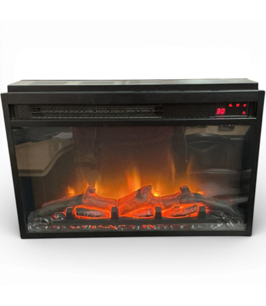 50293 Black Electric Fireplace 22.75"W