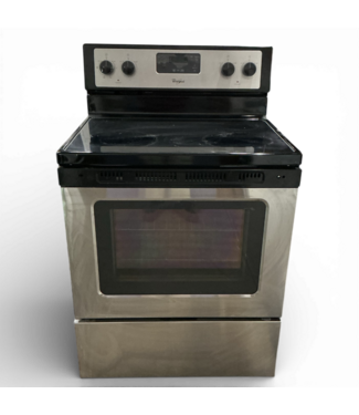 50296 Black Electric Range 29.75"W