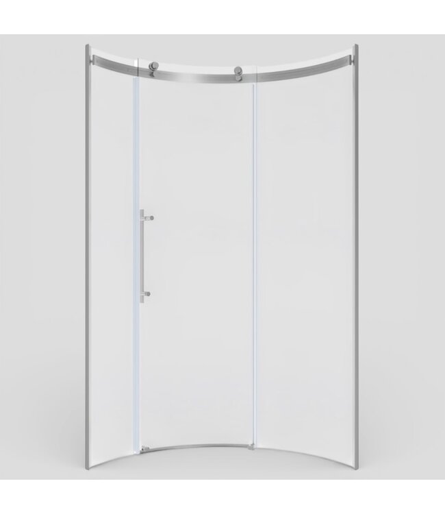 50304 Elevate Frameless Corner Sliding Shower Door