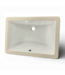 50303 White Studio Undermount Bathroom Sink 19.75"