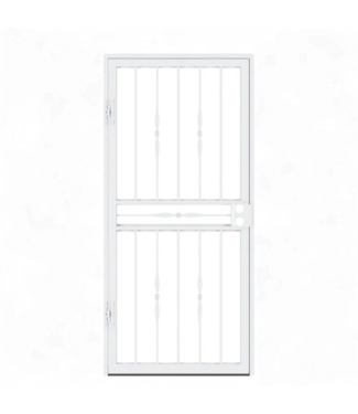 50309 36-in x 81-in White Steel Security Door