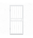 50309 36-in x 81-in White Steel Security Door