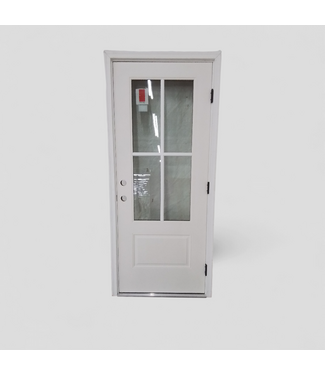 50312 Prehung Entry Door 32-in x 80-in x 6-9/16-in