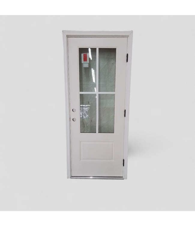 50312 Prehung Entry Door 32-in x 80-in x 6-9/16-in