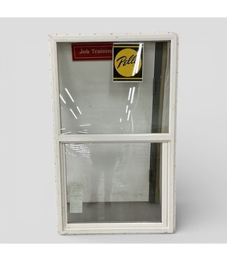 50313 White Vertical Slider 35.5" x 59.625"