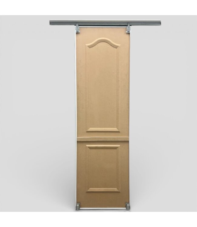 50315 White 2 Panel Savona Sliding Closet Door 60" x 80"