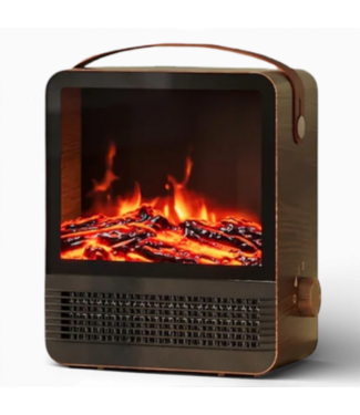 50321 Portable Electric Fireplace Space Heater
