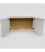 50323 Off White Upper Wall Cabinet 37"W