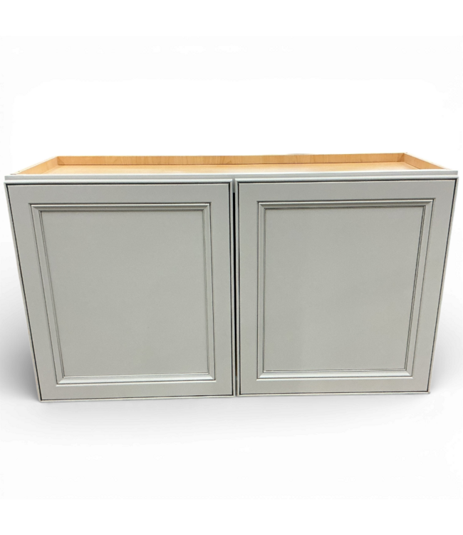 50324 Off White Upper Wall Cabinet 30"W