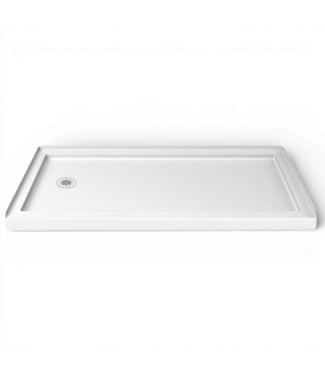 50326 SlimLine Left Drain Shower Base 30"W x 60"L