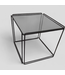 50328 Set of Glass End Tables 19"W x 20 "L x 17"H